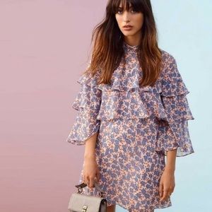 Rebecca Minkoff Floral ‘Darcy’ Dress sz: SMALL